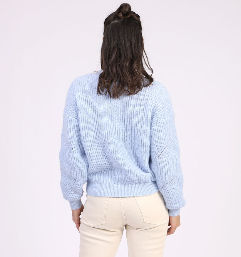 Pieces Ofelia Pull en Bleu (311183)