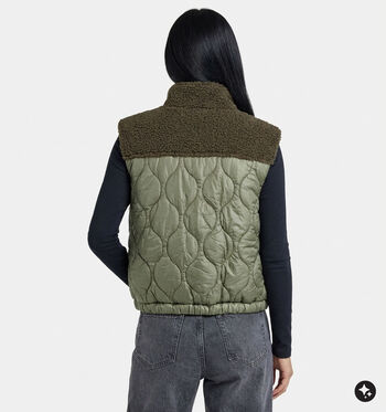Laurent David Vestes Taupe/Bordeaux/Vert