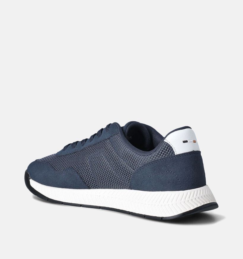 BOSS Titanium Runn Chaussures à lacets en Bleu pour hommes (352396) - pour semelles orthopédiques