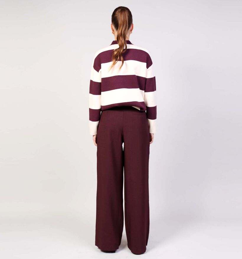 SISTERS POINT Great Bordeaux Geklede Broek voor dames (371979)