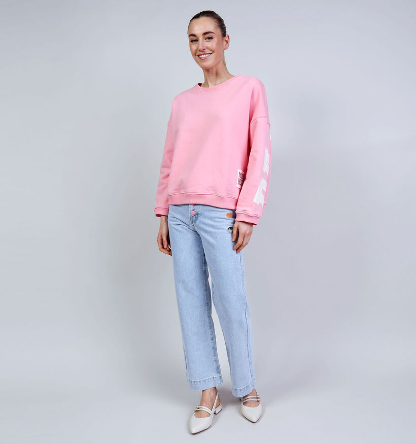 The Shirt Project Sweater Daydream Sweatshirt en Rose pour femmes (374340)
