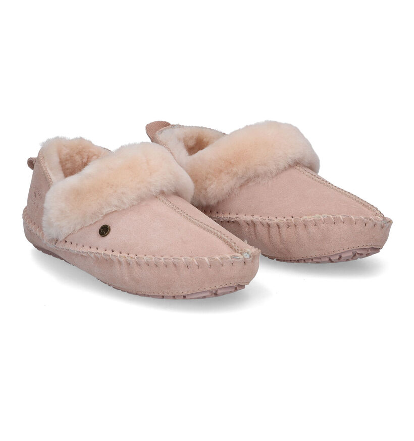 Warmbat Barrine Bruine Pantoffels voor dames (326091)