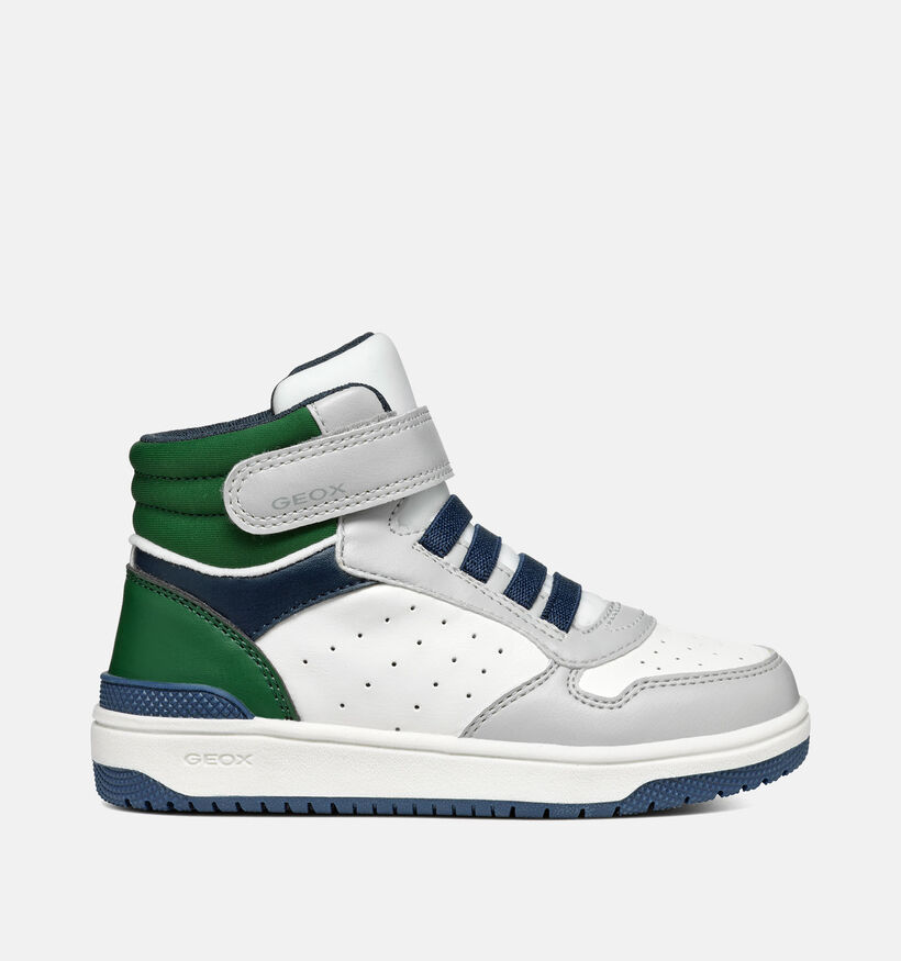 Geox Washiba Grijze Sneakers voor jongens (345955) - geschikt voor steunzolen