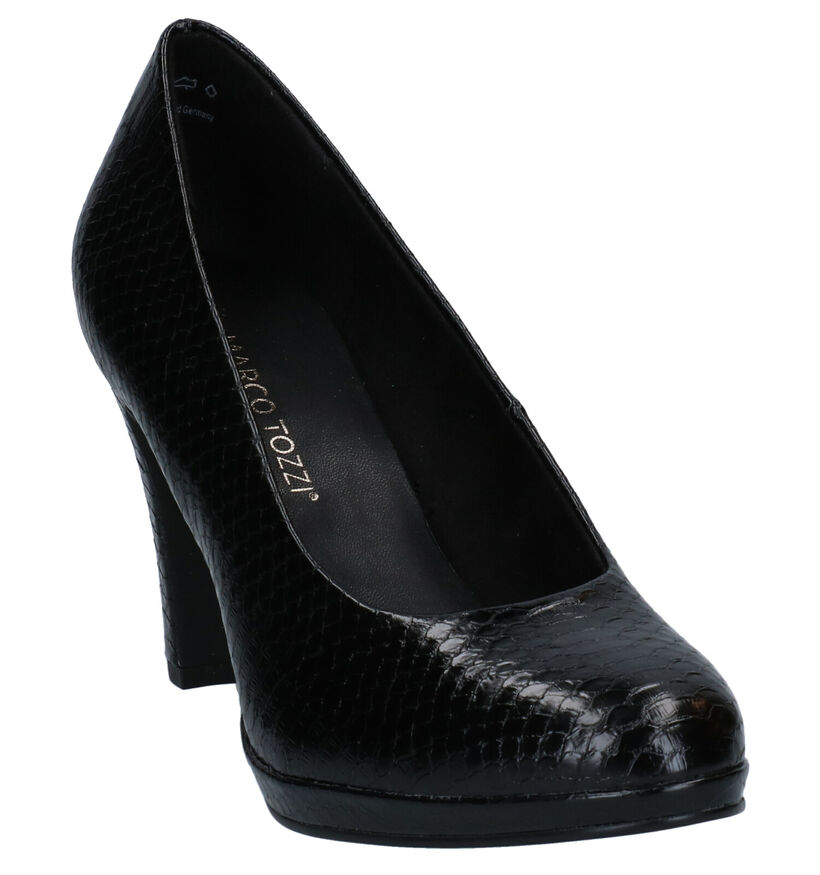 Marco Tozzi Zwarte Pumps in kunstleer (277609)