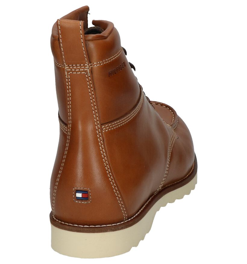 Tommy Hilfiger Rudy Cognac Boots, , pdp