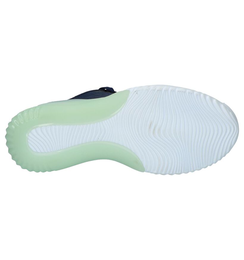 Tamaris Baskets basses en Bleu foncé en textile (214224)