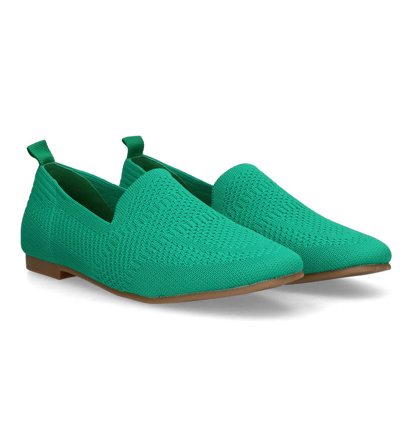 La Strada Blauwe Loafers in stof (319860)