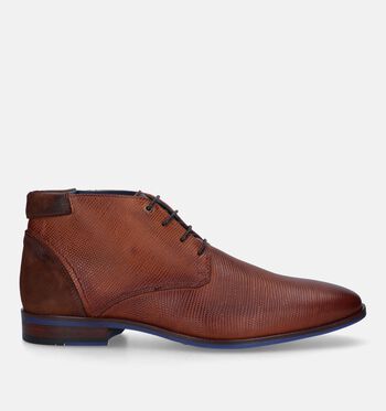 Geklede schoenen cognac