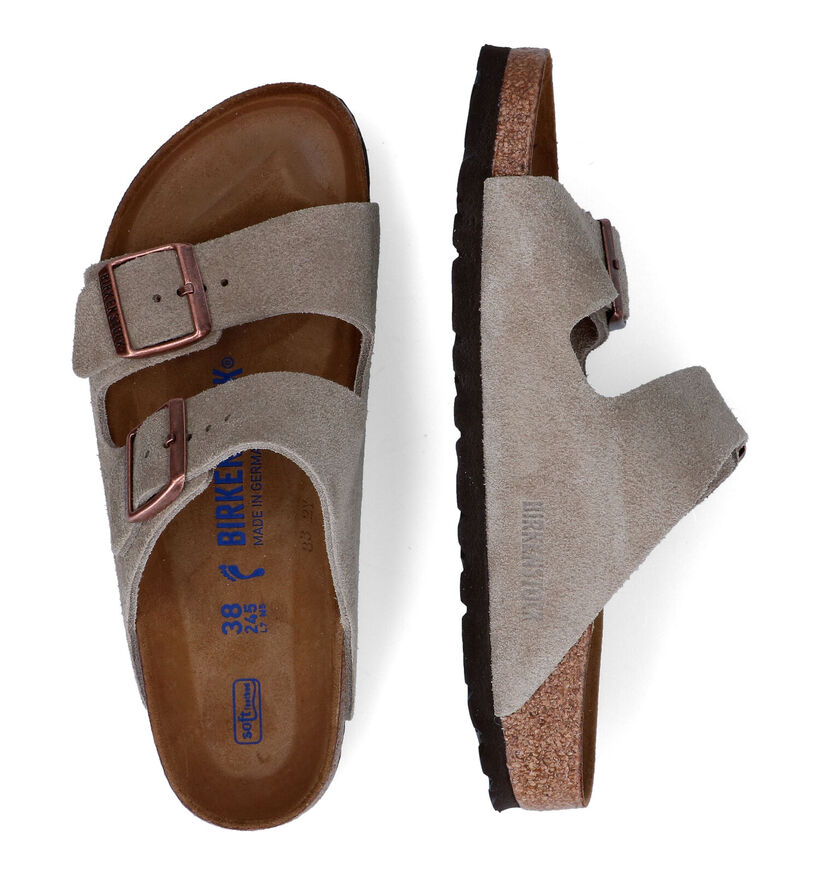 Birkenstock Arizona Bruine Slippers voor dames (330659)