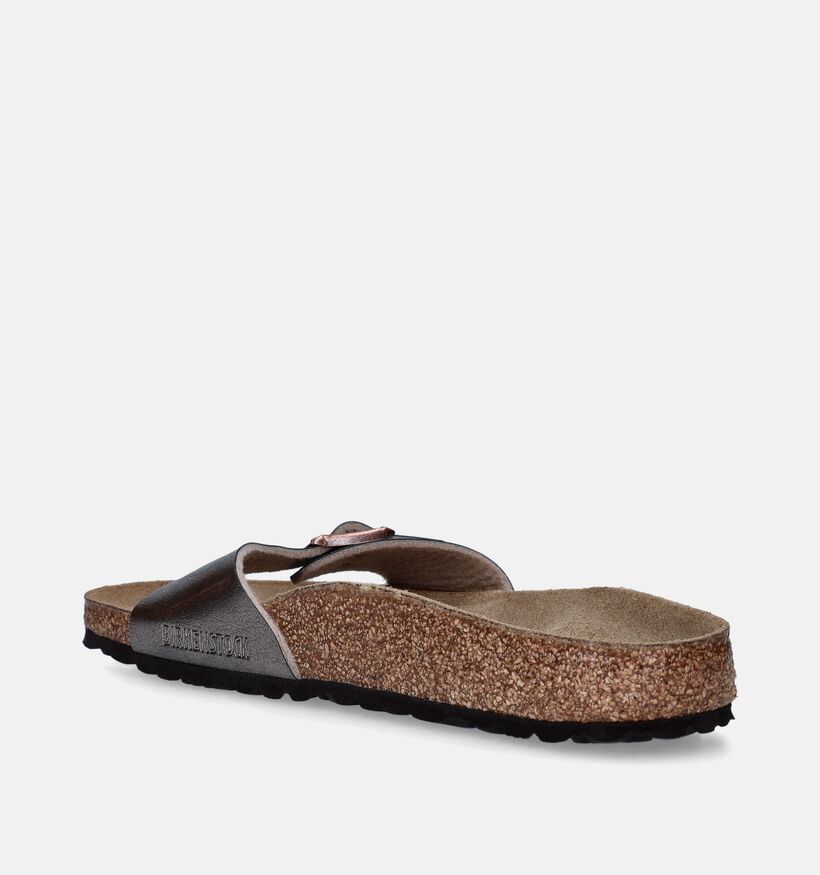 Birkenstock Madrid Nu-pieds en Taupe pour femmes (350900)