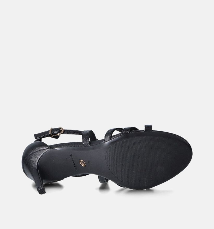 Tamaris Sandales avec talon fermé en Noir pour femmes (354405)