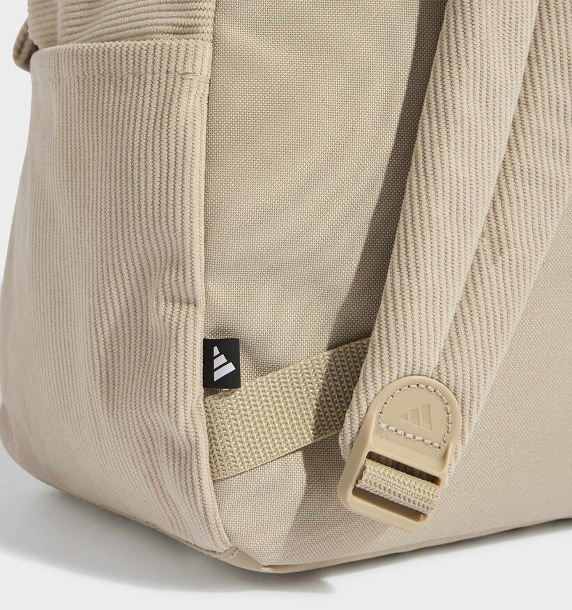 adidas Essentials Corduroy Beige Rugzak voor dames, heren, meisjes, jongens (385959)