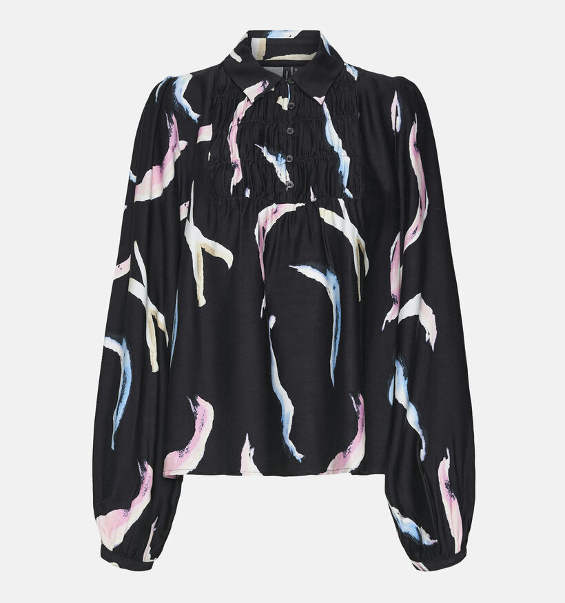 Vero Moda Fiola Zwarte Blouse pour femmes (349623)