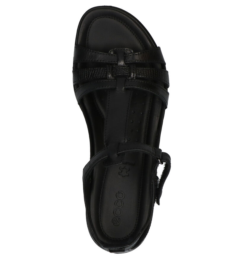 ECCO Flash Sandales en Noir en cuir (287286)