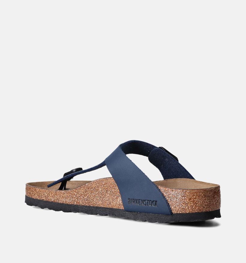 Birkenstock Gizeh Nu-pieds en Bleu pour femmes (350912)
