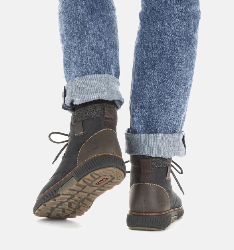 Rieker Chaussures hautes en Bleu foncé pour hommes (353195) - pour semelles orthopédiques