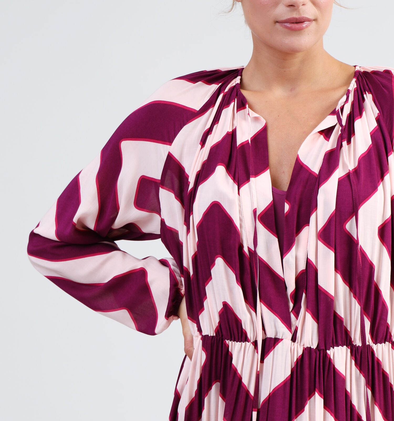 Comma maxi jurk new arrivals