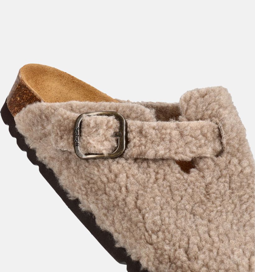 Scholl Camille Taupe Slippers voor dames (381003)