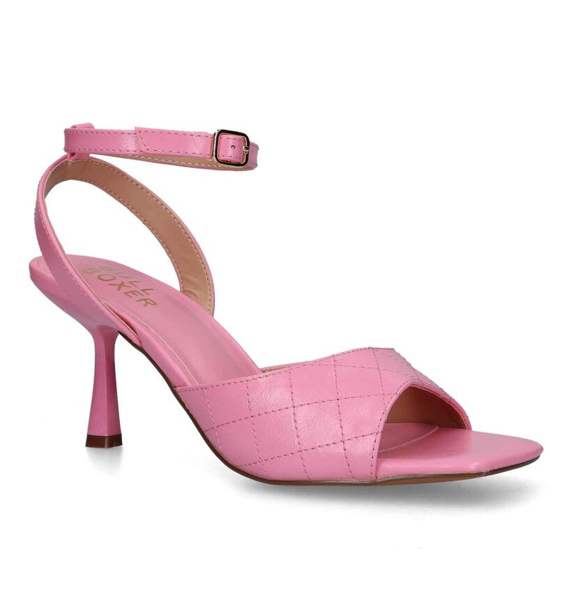 Bullboxer Sandales à talons en Rose pour femmes (324221)