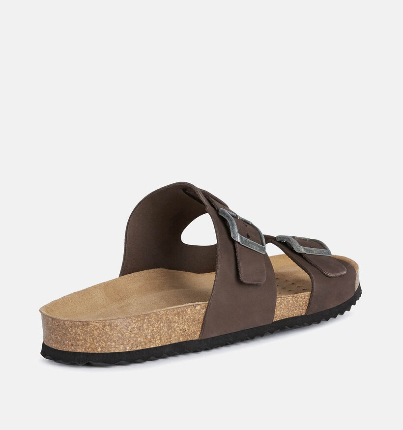 Geox Ghita Nu-pieds en Marron pour hommes (351619)