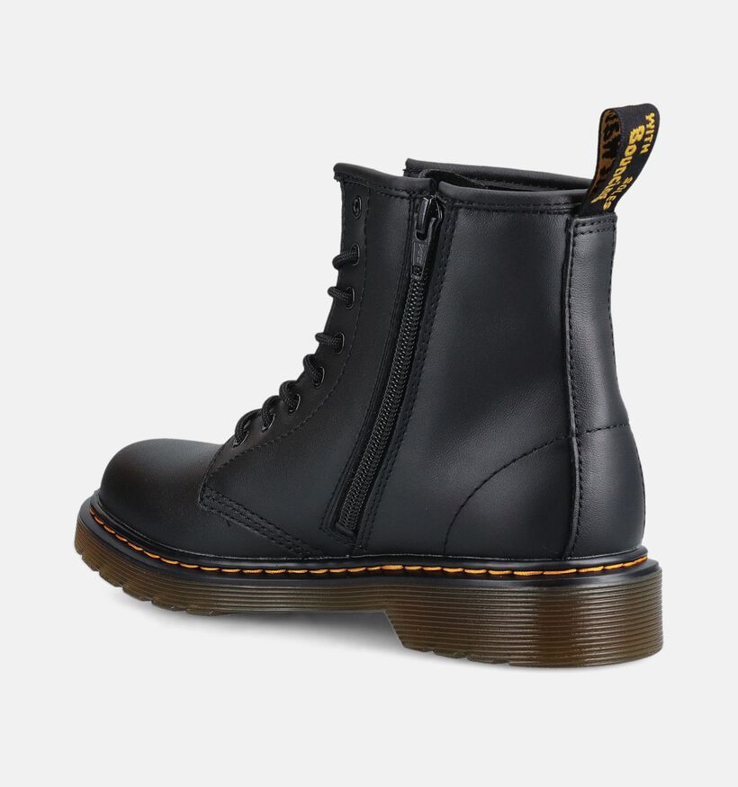 Dr. Martens 1460 Boots &agrave; lacets en Noir pour filles (375986)
