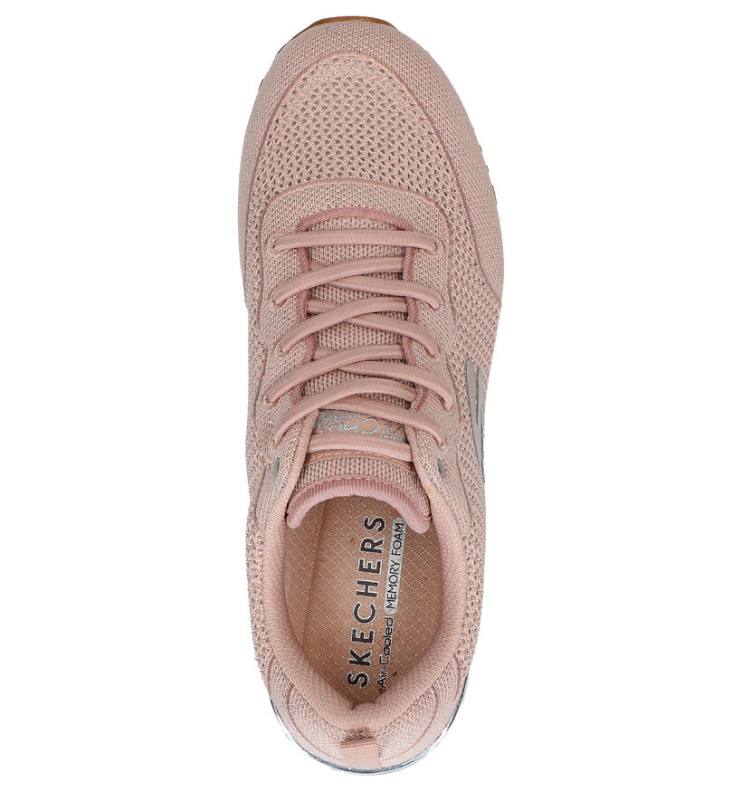 Skechers Roze Sneakers in stof (272788)
