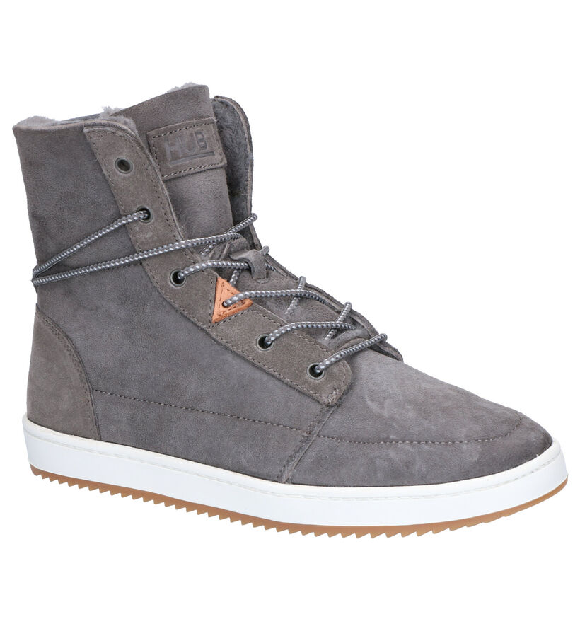 Hub Chess 2.0 Grijze Boots in daim (255693)