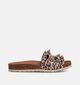 Verbenas Rocio Bruine Slippers voor dames (372917)