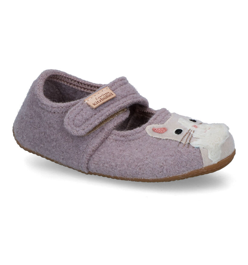 Living Kitzbühel Pantoufles fermées en Violet pour filles (317007)