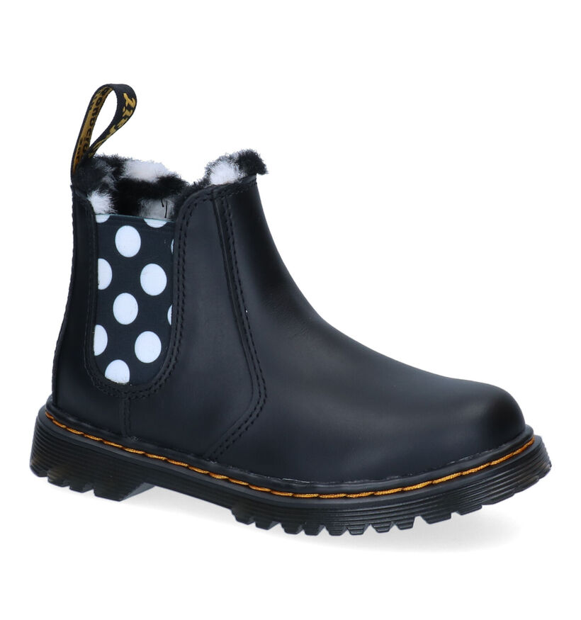 Dr. Martens Leonore Bottines en Noir en cuir (294415)