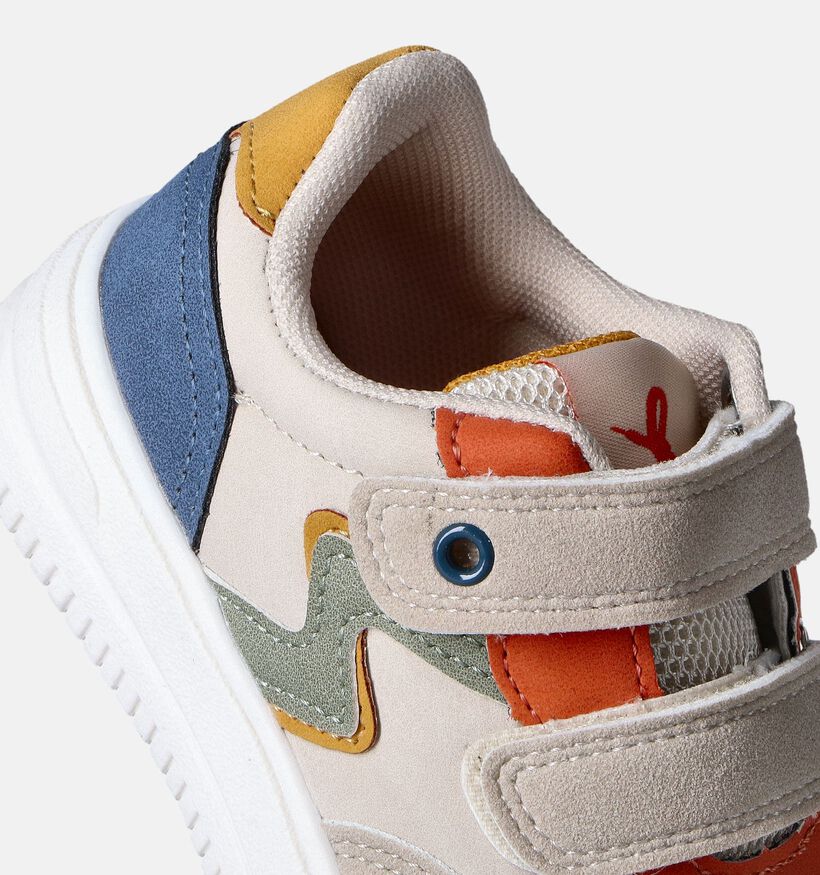 Milo & Mila Beige Velcroschoenen voor jongens (354455)