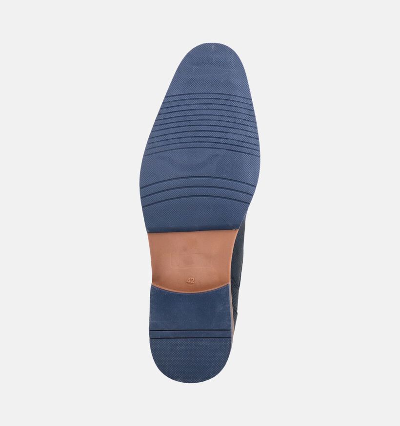 La Strada Chaussures classiques en Bleu pour hommes (381428) - pour semelles orthop&eacute;diques