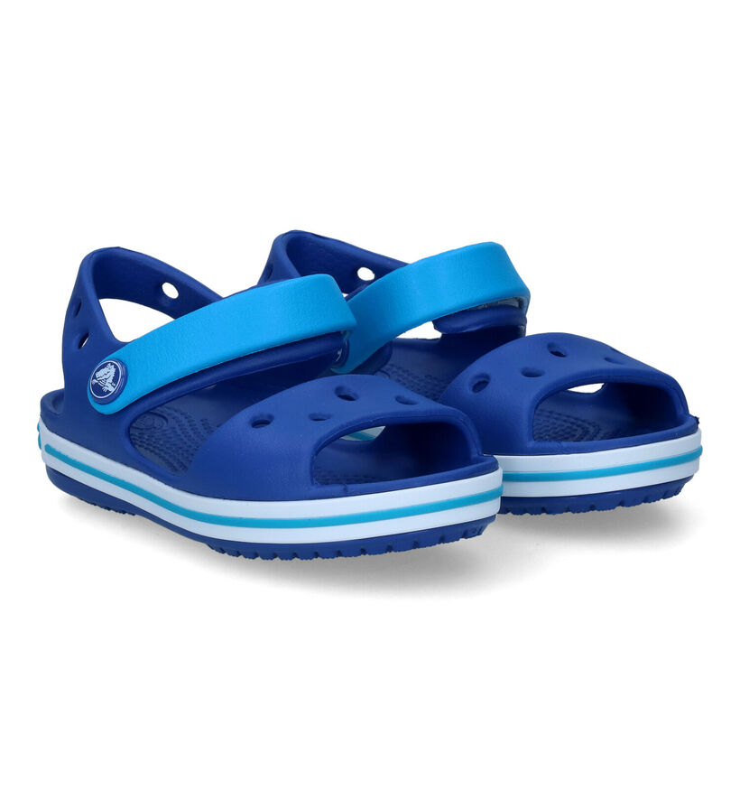 Crocs Crocband Sandal Blauwe Sandalen voor jongens (307768)