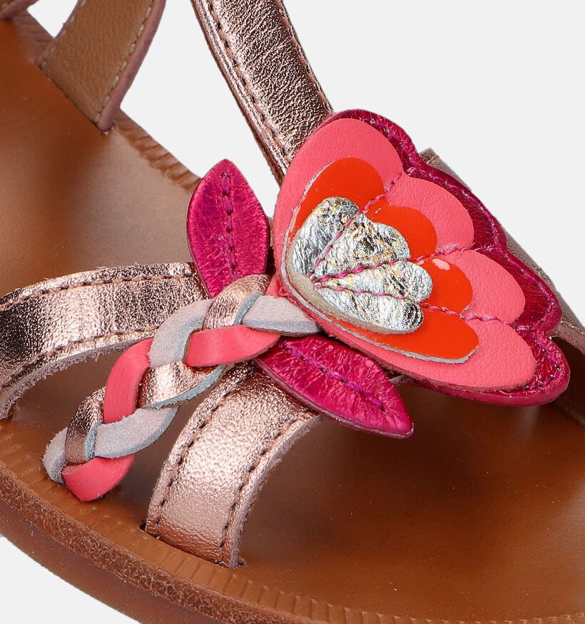 Pom d'Api Plagette Alto Rose gold Sandalen voor meisjes (337993)