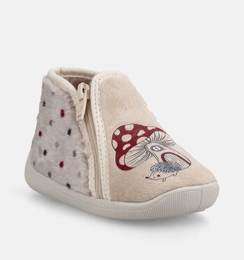 Milo & Mila High Pantoufles Blanc