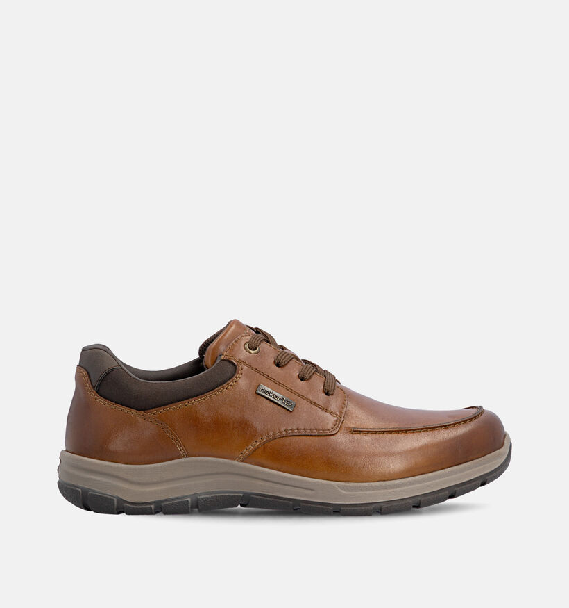Rieker Antistress Chaussures plates en Cognac pour hommes (376516) - pour semelles orthop&eacute;diques