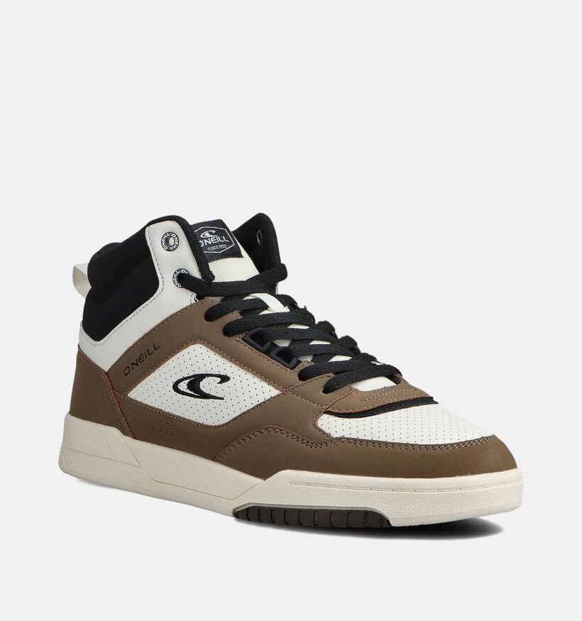 O'Neill Bruine Hoge Sneakers voor heren (363186) - geschikt voor steunzolen