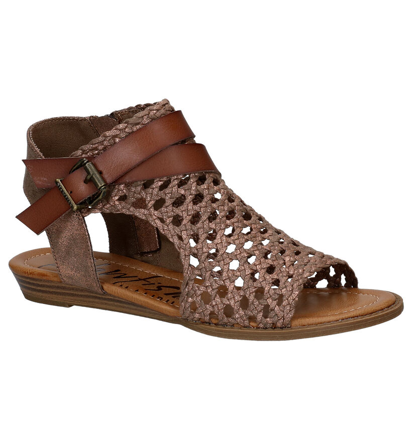 Blowfish Malibu Vegan Ballad Zwarte Sandalen in kunstleer (288918)