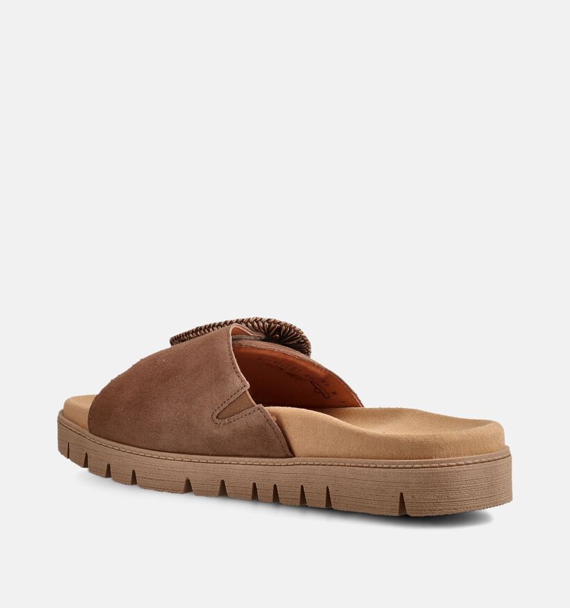 Gabor Taupe Slippers voor dames (371209)