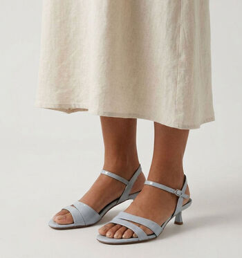 Tamaris Sandales Bleu/Bordeaux