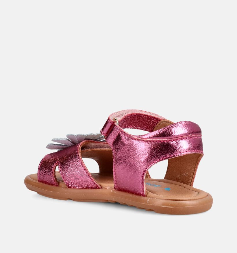 Bisgaard Pink Metallic Roze Sandalen voor meisjes (370781)