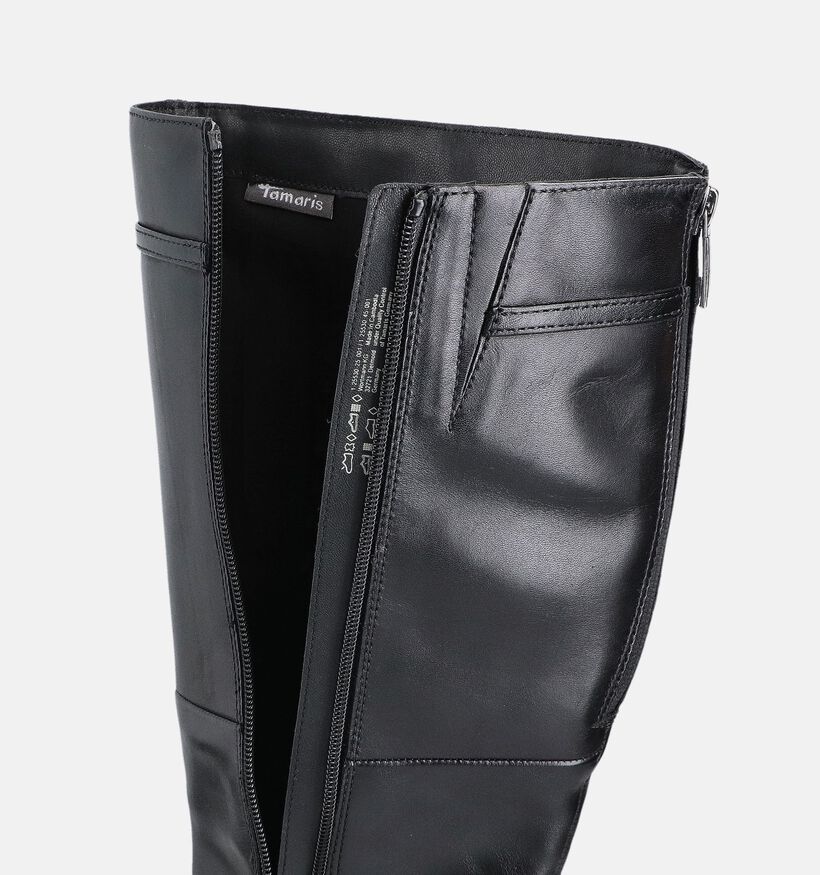 Tamaris Zwarte Lange Laarzen voor dames (362805)