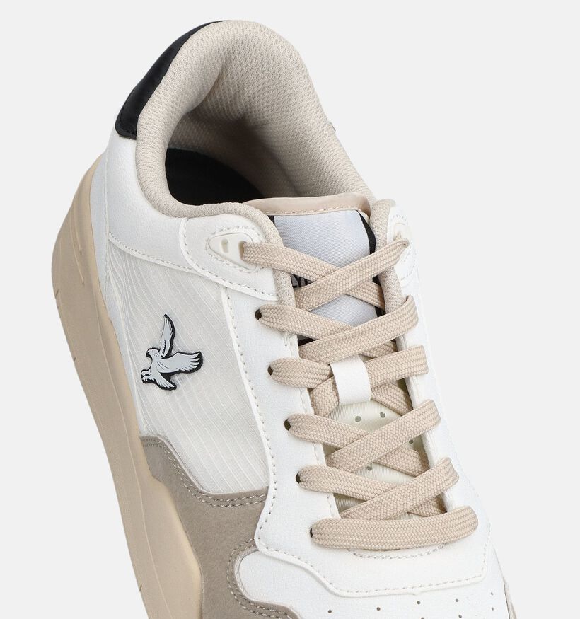 Lyle & Scott Chaussures plates en Blanc pour hommes (378098) - pour semelles orthop&eacute;diques