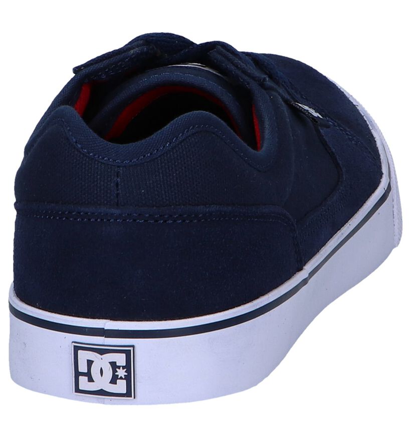 Donkerblauwe Skateschoenen DC Shoes Tonik in daim (250817)