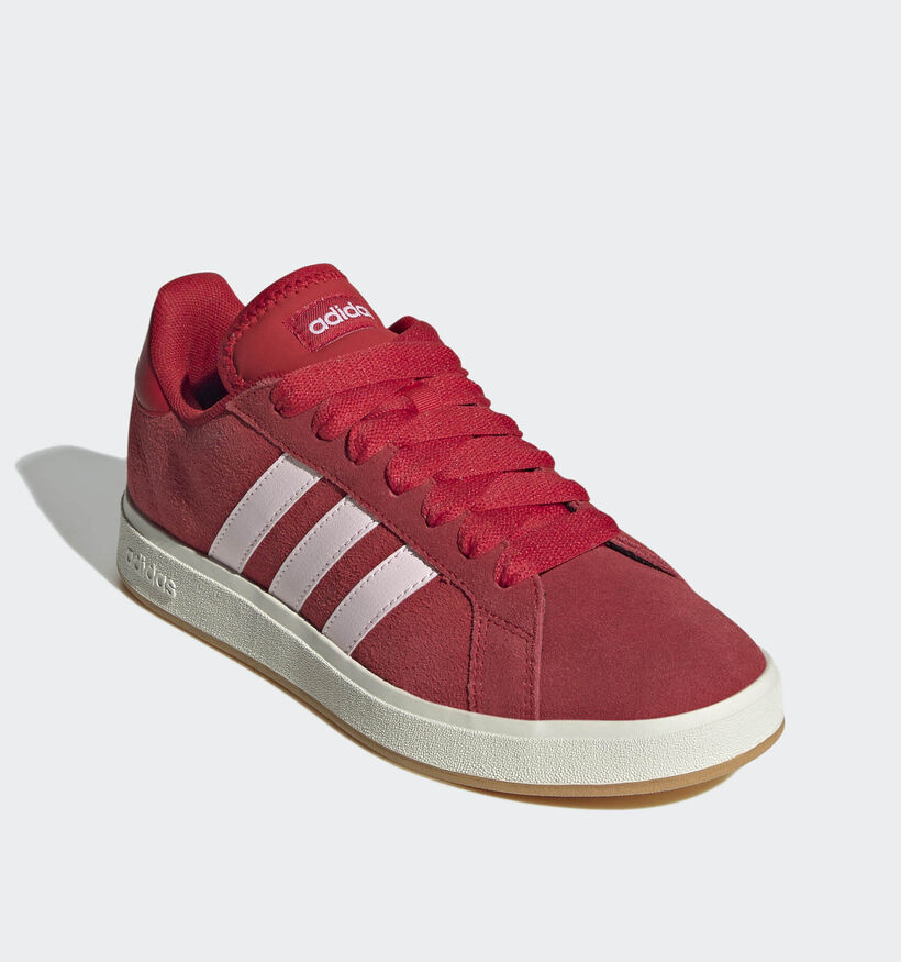 adidas Grand Court Base 00s Rode Sneakers voor dames (349020) - geschikt voor steunzolen