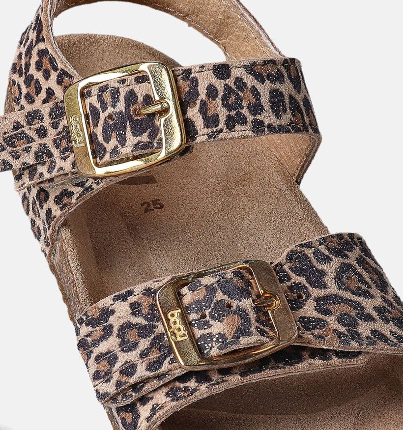 Bopy Etiag Sandales en Brun pour filles (356673)