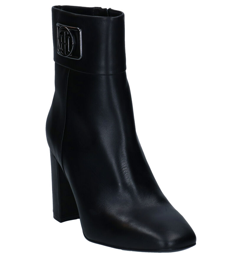 Tommy Hilfiger Bottines en Noir en cuir (295178)