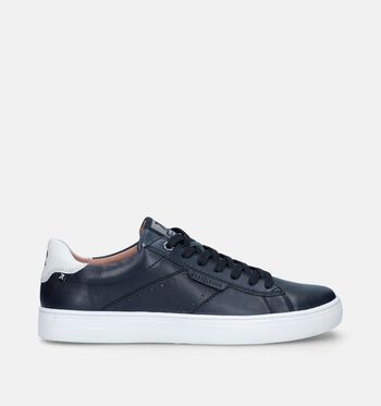 Chaussures à lacets bleu
