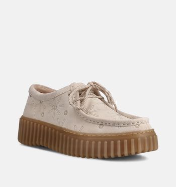 Clarks Lage schoenen Beige