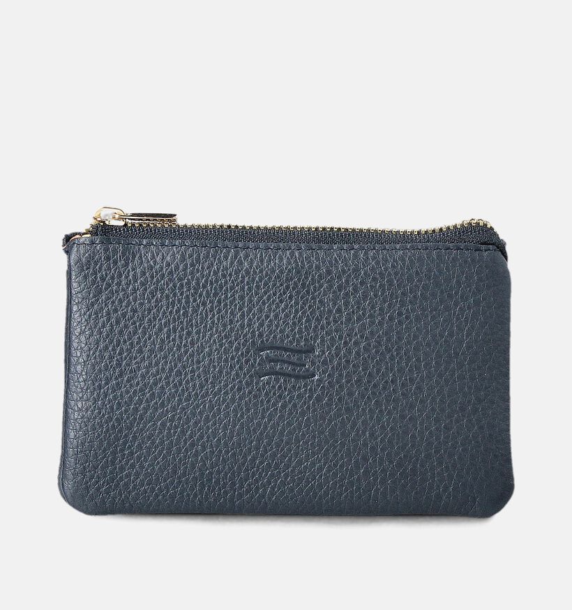 Crinkles Porte-monnaie en Bleu fonc&eacute; pour femmes (376003)